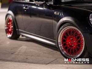 MINI Cooper Custom Wheels - ERA-1 3 Piece by Vossen - Transparent Red
